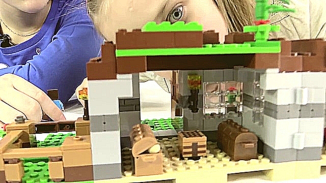 Видеоклип на песню не копай в ночи - Майнкрафт видео. Лучшие подружки Варя и Юля против зомби! Игры с Minecraft LEGO.