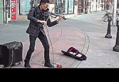 Видеоклип на песню Скрипка - Скрипка. Уличный музыкант, потрясающая музыка.