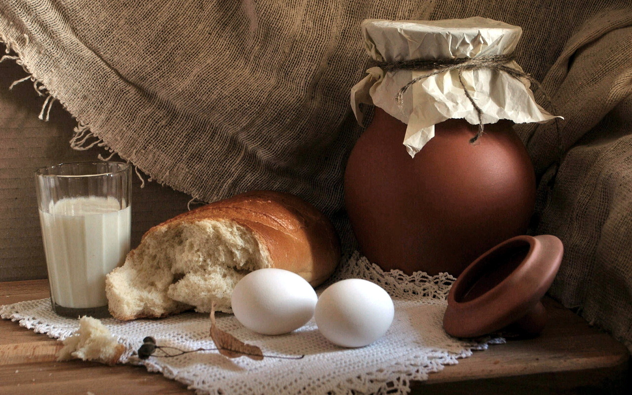 Хлеб - Яйца фото