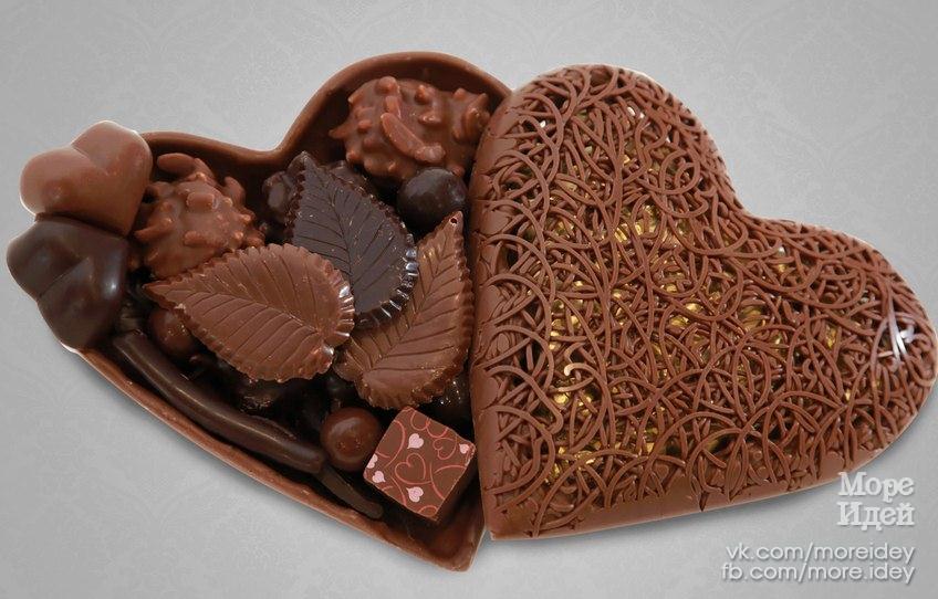 Сердце - Шоколад фото