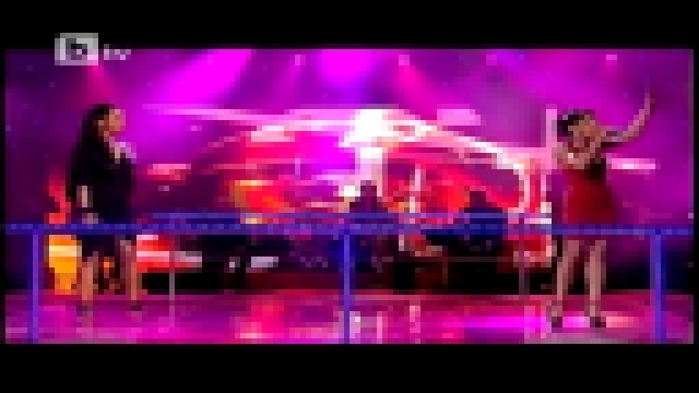 Видеоклип на песню Малиновый рассвет - Двубои в Гласът на България Роксана и Петя Малинова