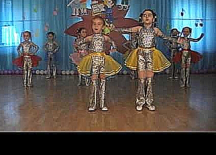 Видеоклип на песню танец - "Я пою" конкурсное выступление. Группа "Драйв"! Детский сад №6 Г Алагир