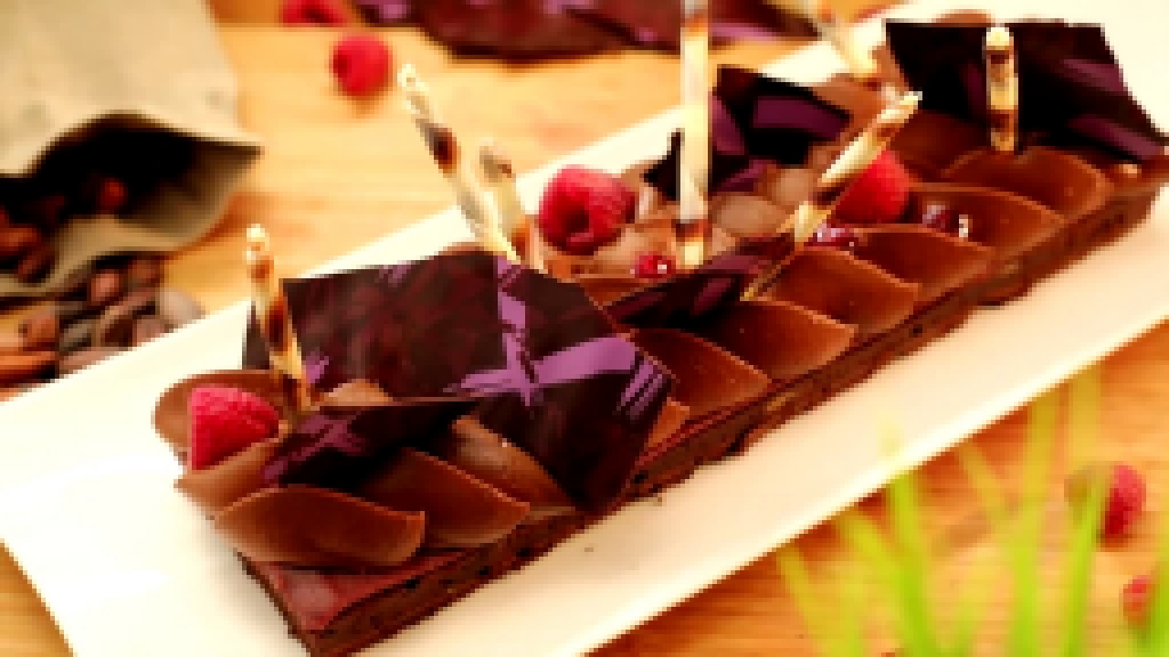 Видеоклип на песню Эндшпиль -Малиновый расвет - Рецепт шоколадного торта брауни с малиновым кремом ганаш