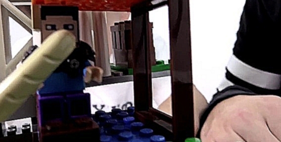 Видеоклип на песню Про папу - Видео для детей: Папа Роб и Ярик! Игры Майнкрафт! Стив против Зомби! Лего игры.