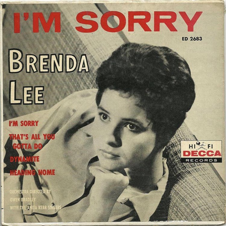 Brenda Lee - I'm Sorry фото