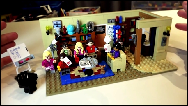 Видеоклип на песню Bell - LEGO Ideas: The Big Bang Theory (21302) - Brickworm