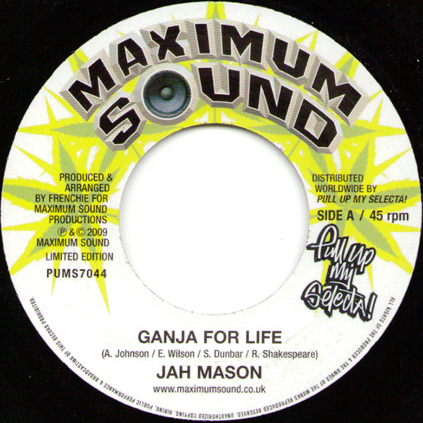 Jah Mason - Ganja for Life фото