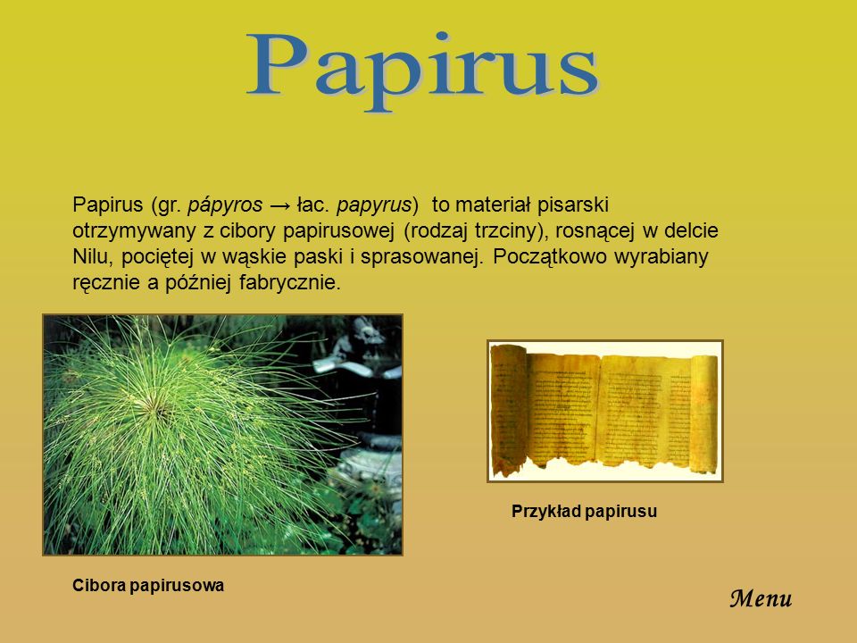 папирус - папирус фото
